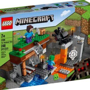New & Sealed Lego Minecraft The Abandoned Mine Retired Collectible Set 21166